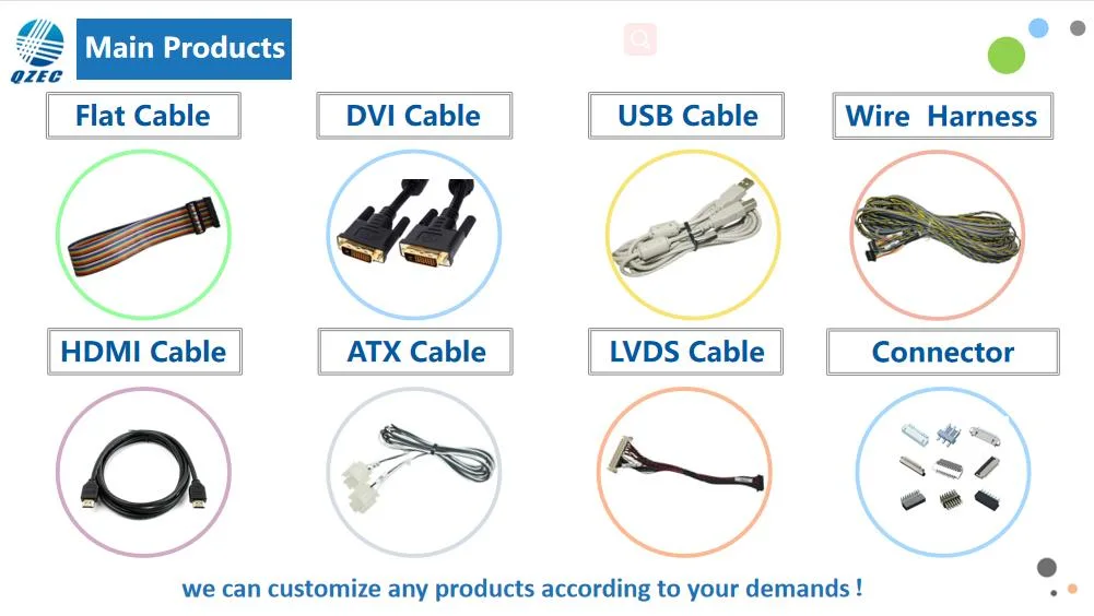 Custom IDC Wire Harness OEM Data Transmission Cable PCB Industrial