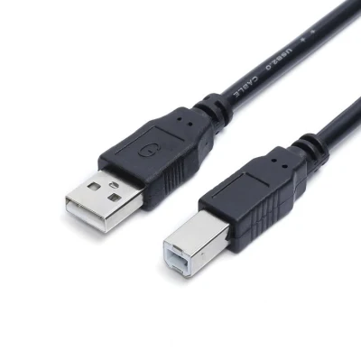 고품질 검정색 1.5m USB2.0 AM - Bm 프린터 케이블