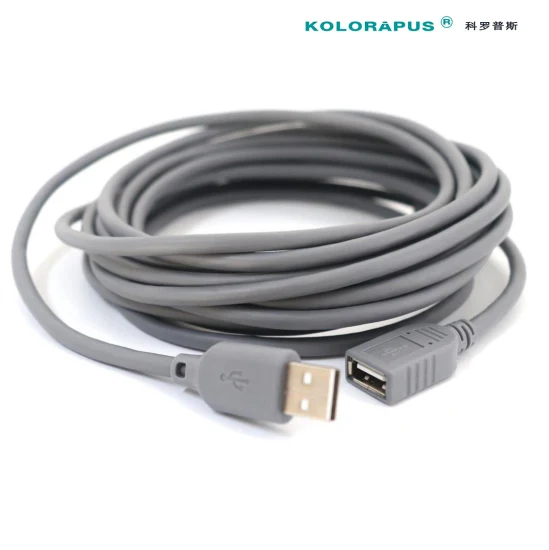 Kolorapus 5m USB A 수-암 데이터 전송 케이블, AM-AF USB2.0 연장 케이블(칩 포함)