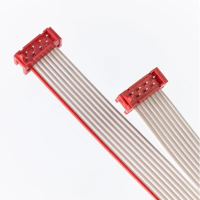 16핀 1.27mm 피치 28 AWG IDC 리본 케이블