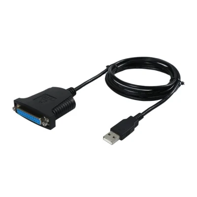 USB 2.0 - dB25 병렬 프린터 어댑터 케이블