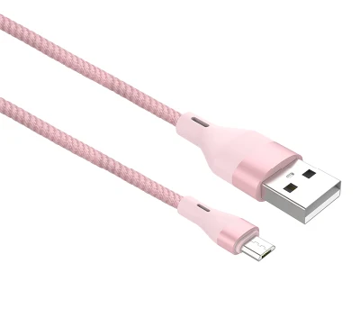 뜨거운 판매 USB 2.0 안드로이드 장치용 마이크로 남성 충전 데이터 케이블에 남성