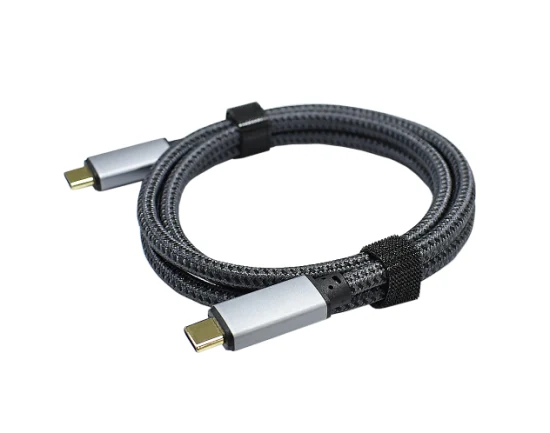 우븐 네트워크 10Gbit/s 100W Schnelrade USB-C 케이블