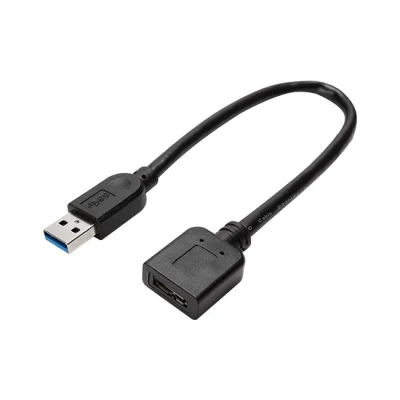 검정색 USB Am-Micro USB3.0 연장 케이블